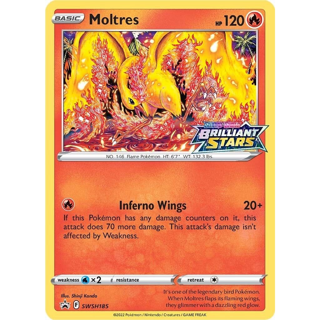 Image for Moltres - SWSH185 (SWSH185) (SWSD) - Pokemon