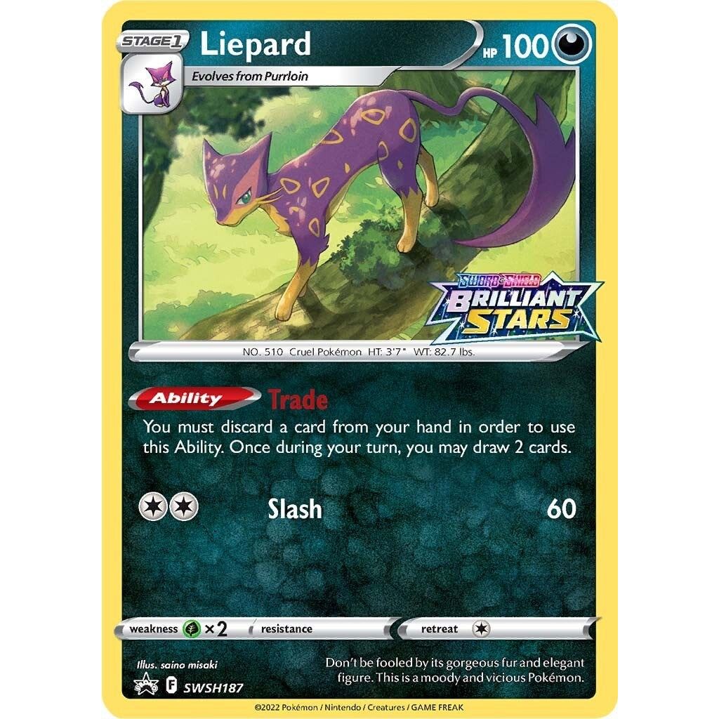 Image for Liepard - SWSH187 (SWSH187) (SWSD) - Pokemon