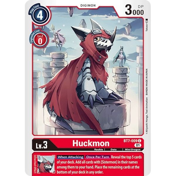 Image for Huckmon (BT7-009 C) (BT07) - Digimon Card Game