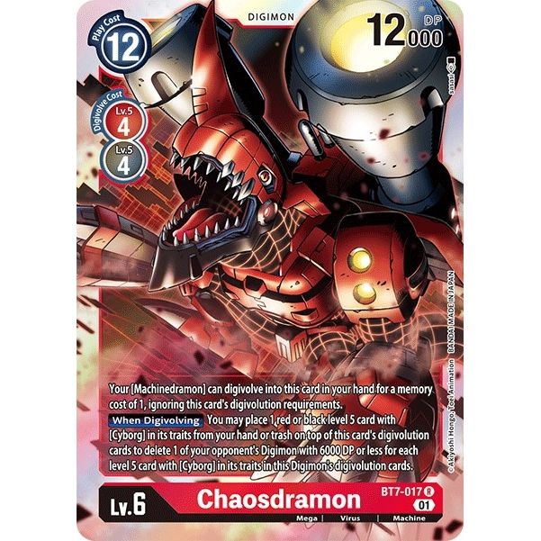 Image for Chaosdramon (BT7-017 R) (BT07) - Digimon Card Game