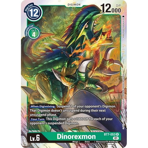 Image for Dinorexmon (BT7-053 R) (BT07) - Digimon Card Game