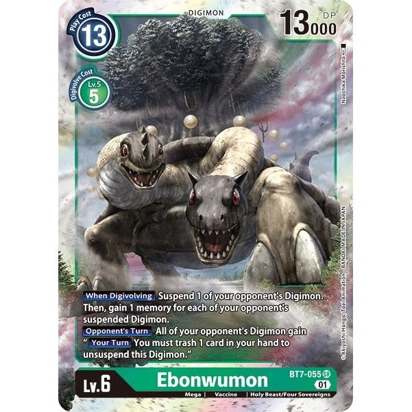 Image for Ebonwumon (BT7-055 SR) (BT07) - Digimon Card Game