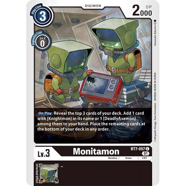 Image for Monitamon (BT7-057 C) (BT07) - Digimon Card Game