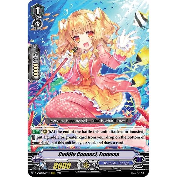 Image for Cuddle Connect, Fanessa (D-VS03/067EN) (D-VS03) - Cardfight Vanguard