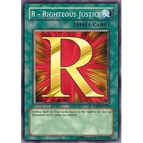 Image for R - Righteous Justice (YSDJ-EN031) (YSDJ) - YuGiOh