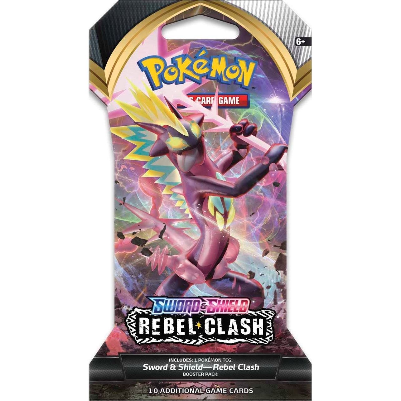 Image for Rebel Clash Sleeved Booster Pack - Pokemon