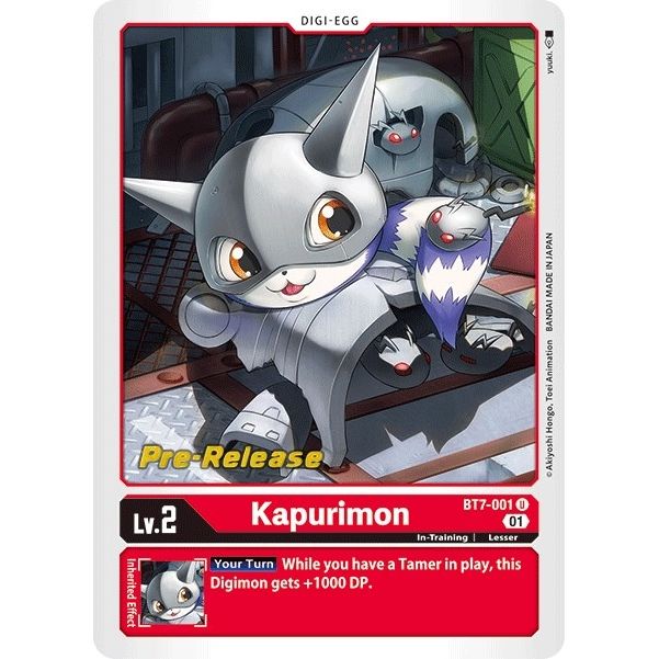 Image for Kapurimon (BT7-001 U) (BT07_PR) - Digimon Card Game