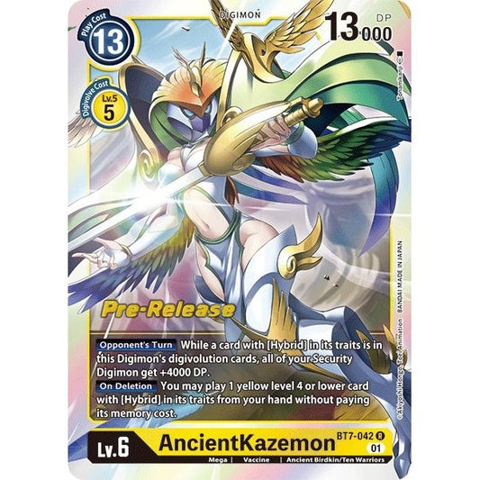 Image for AncientKazemon (BT7-042 R) (BT07_PR) - Digimon Card Game