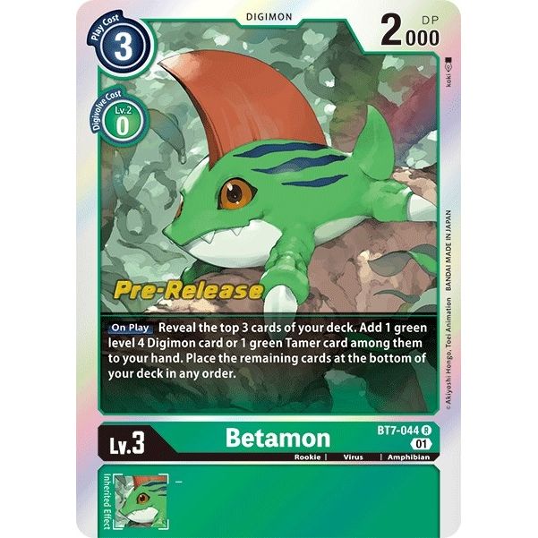 Image for Betamon (BT7-044 R) (BT07_PR) - Digimon Card Game