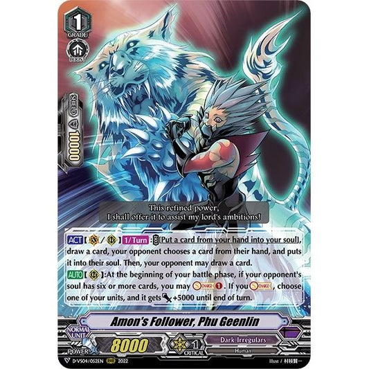 Image for Amon's Follower, Phu Geenlin (D-VS04/052EN) (D-VS04) - Cardfight Vanguard