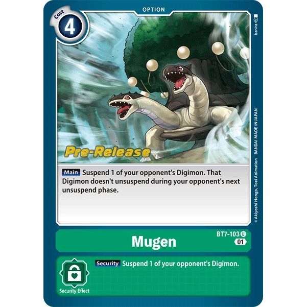 Image for Mugen (BT7-103 U) (BT07_PR) - Digimon Card Game