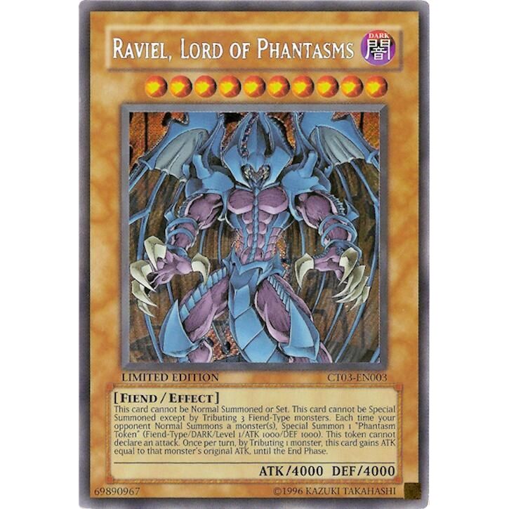 Image for Raviel, Lord of Phantasms (CT03-EN003) (CT03) - YuGiOh