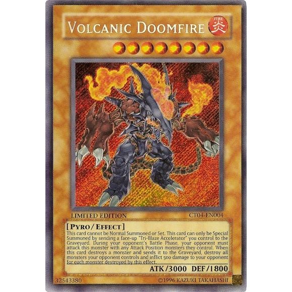 Image for Volcanic Doomfire (CT04-EN004) (CT04) - YuGiOh