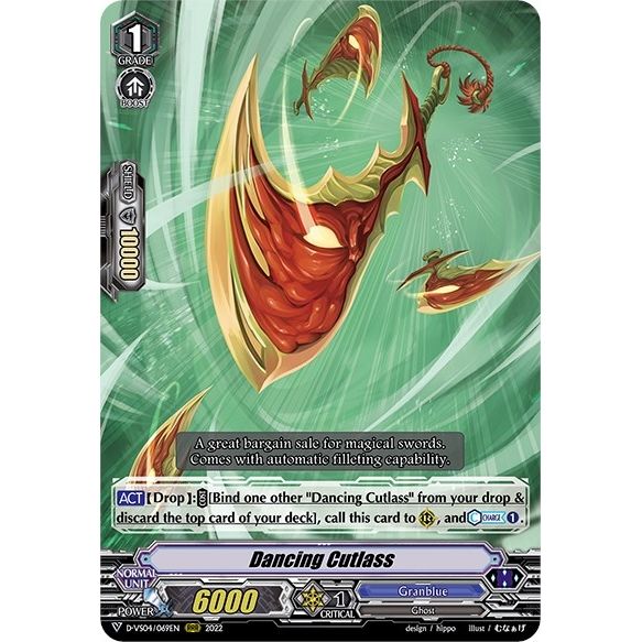 Image for Dancing Cutlass (D-VS04/069EN) (D-VS04) - Cardfight Vanguard