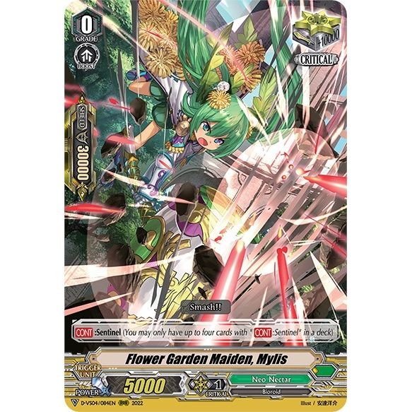 Image for Flower Garden Maiden, Mylis (D-VS04/086EN) (D-VS04) - Cardfight Vanguard