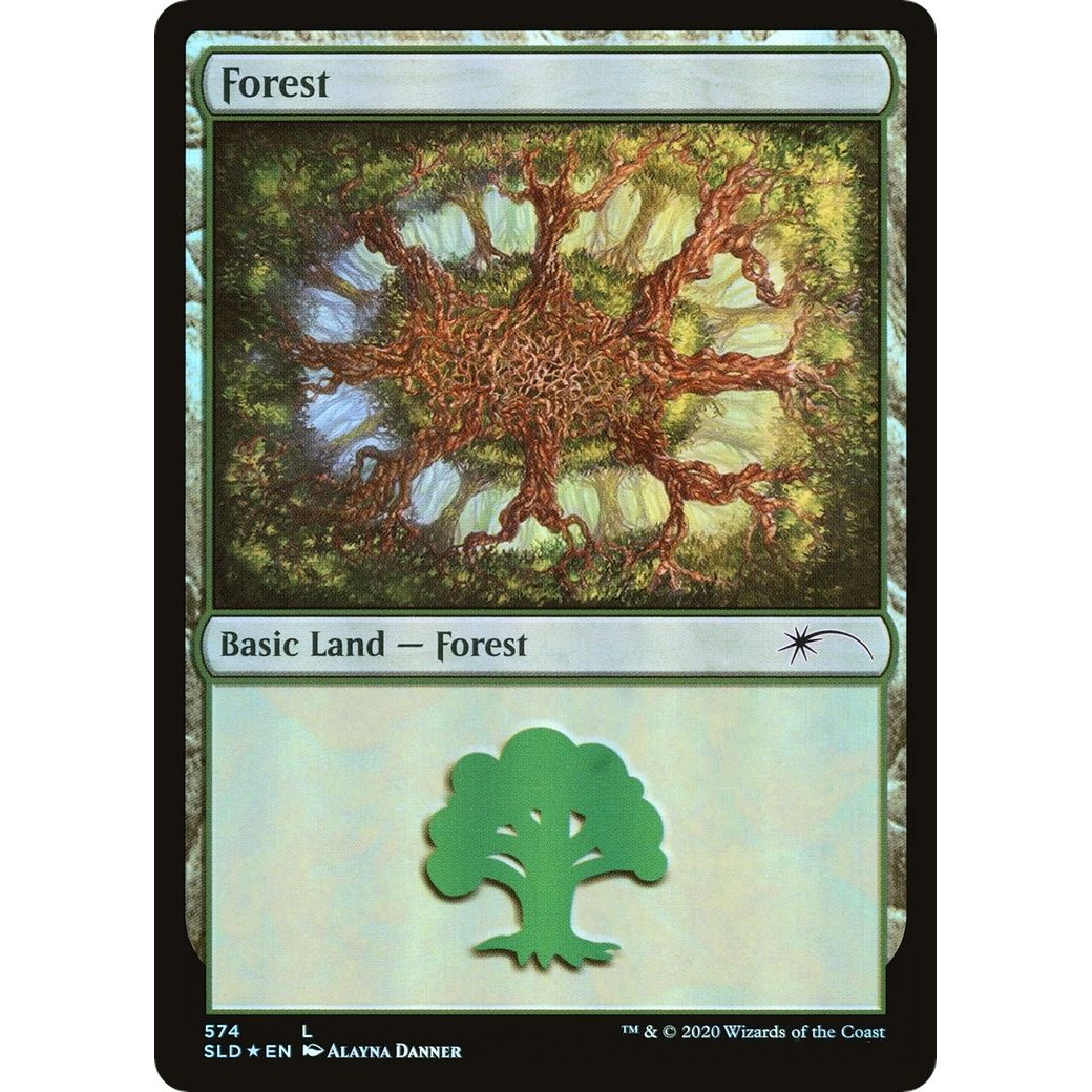 Image for Forest (574) (574) (SLD) - Magic: The Gathering