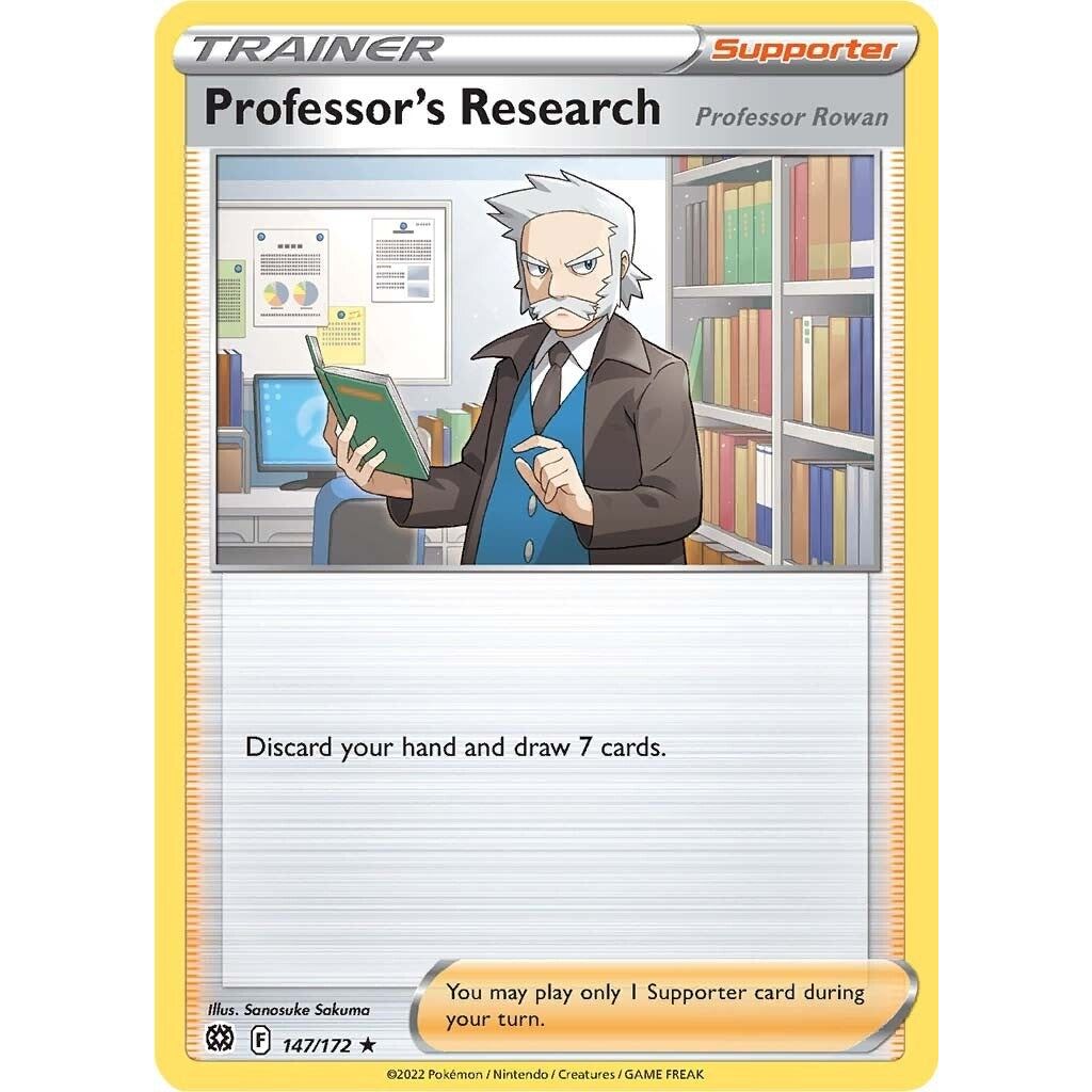 Image for Professor's Research (147/172) (PR) - Pokemon