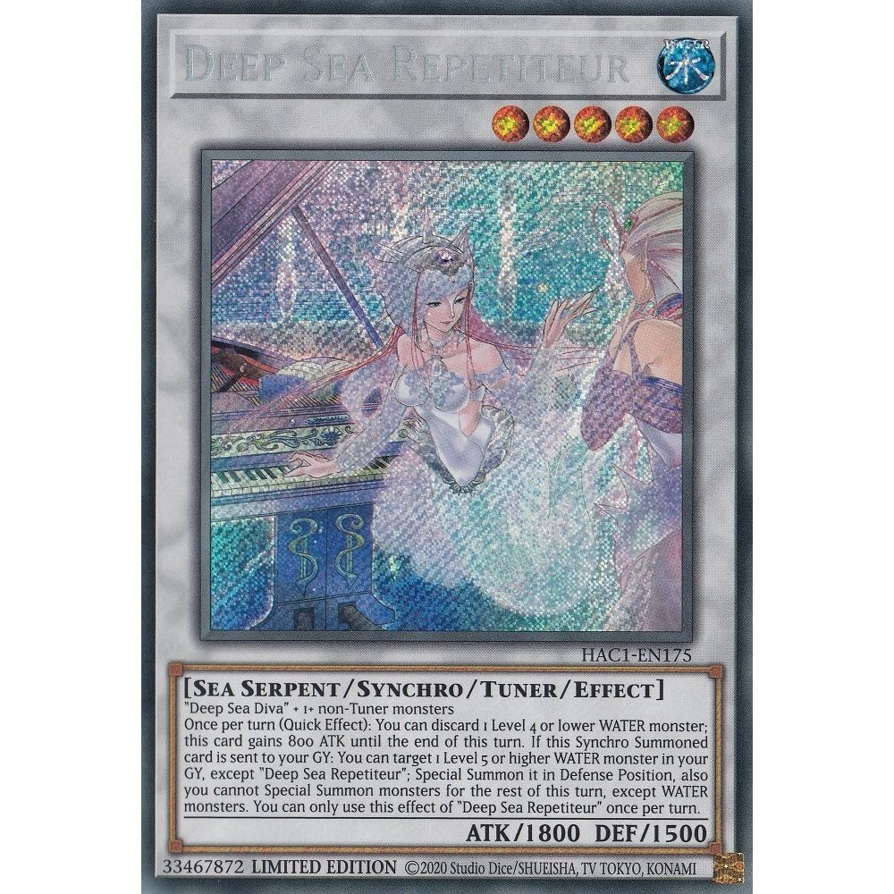 Image for Deep Sea Repetiteur (HAC1-EN175) (HAC1) - YuGiOh