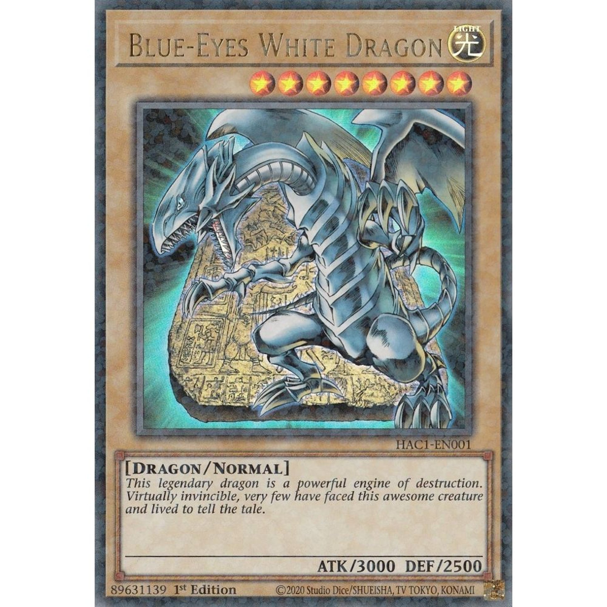 Image for Blue-Eyes White Dragon (Duel Terminal) (HAC1-EN001) (HAC1) - YuGiOh