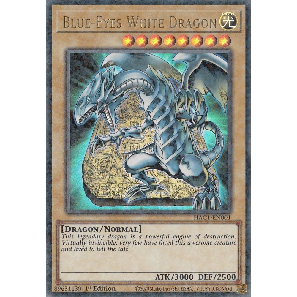 Image for Blue-Eyes White Dragon (Duel Terminal) (HAC1-EN001) (HAC1) - YuGiOh