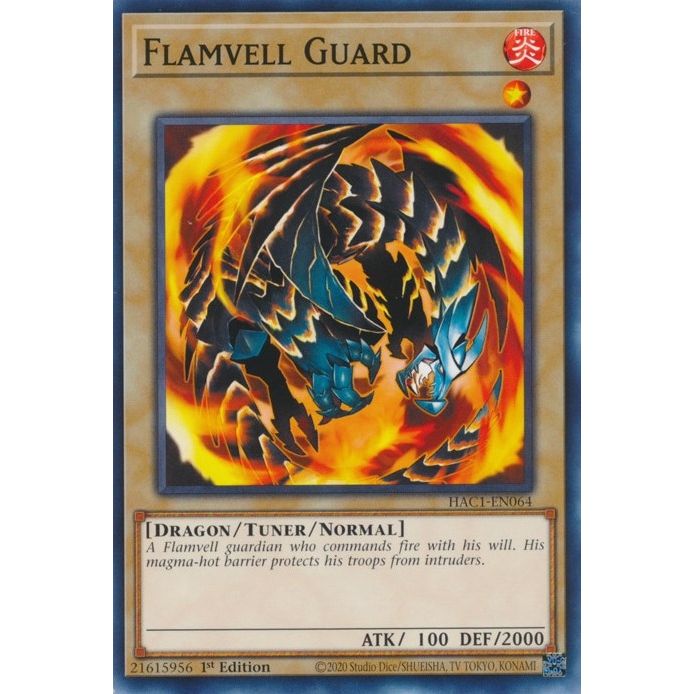 Image for Flamvell Guard (HAC1-EN064) (HAC1) - YuGiOh