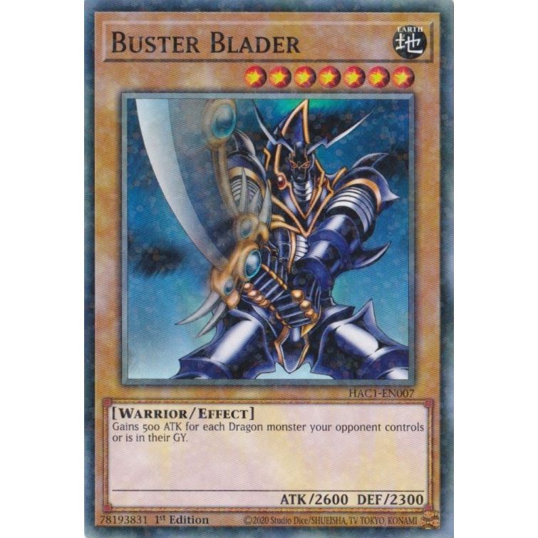 Image for Buster Blader (Duel Terminal) (HAC1-EN007) (HAC1) - YuGiOh