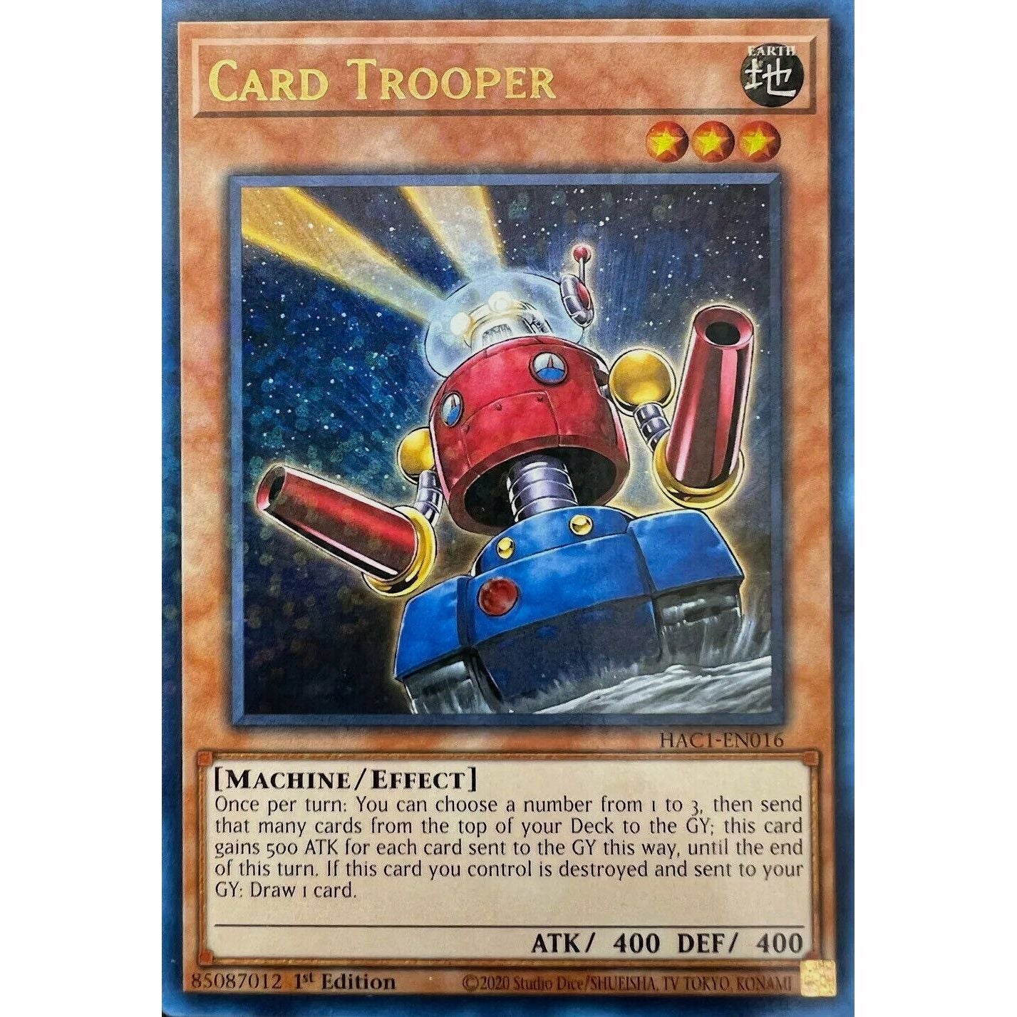 Image for Card Trooper (Duel Terminal) (HAC1-EN016) (HAC1) - YuGiOh