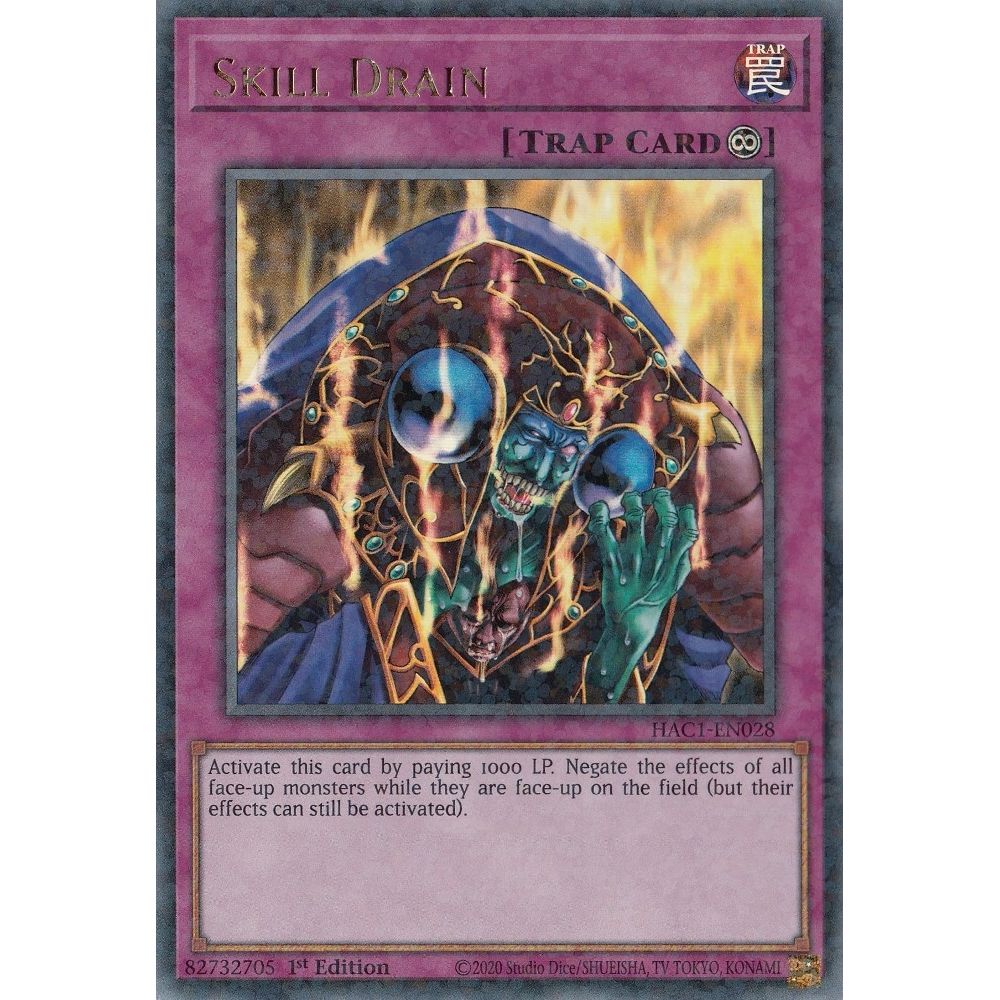 Image for Skill Drain (Duel Terminal) (HAC1-EN028) (HAC1) - YuGiOh