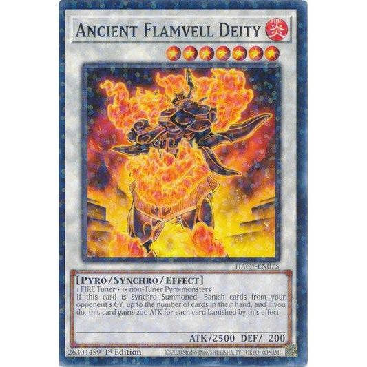 Image for Ancient Flamvell Deity (Duel Terminal) (HAC1-EN075) (HAC1) - YuGiOh