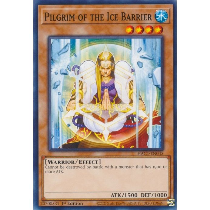 Image for Pilgrim of the Ice Barrier (HAC1-EN035) (HAC1) - YuGiOh