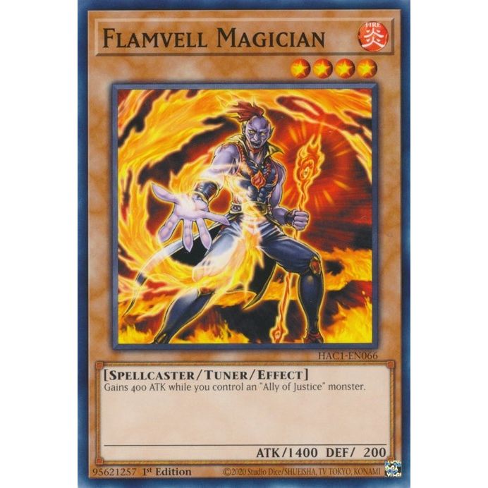Image for Flamvell Magician (HAC1-EN066) (HAC1) - YuGiOh