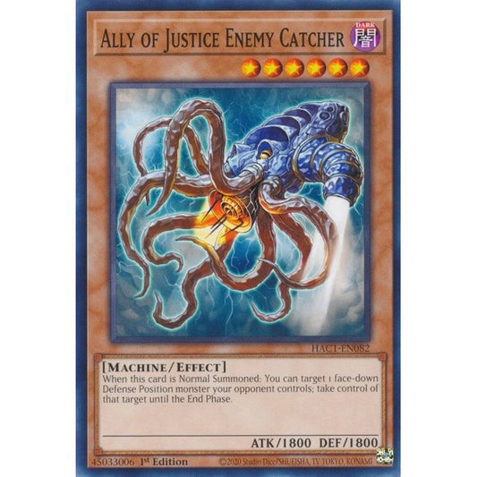 Image for Ally of Justice Enemy Catcher (HAC1-EN082) (HAC1) - YuGiOh