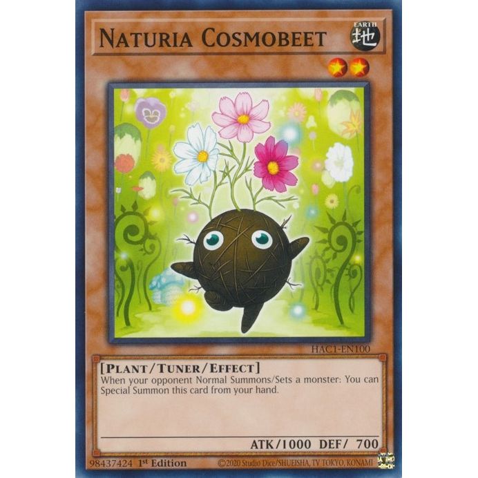 Image for Naturia Cosmobeet (HAC1-EN100) (HAC1) - YuGiOh