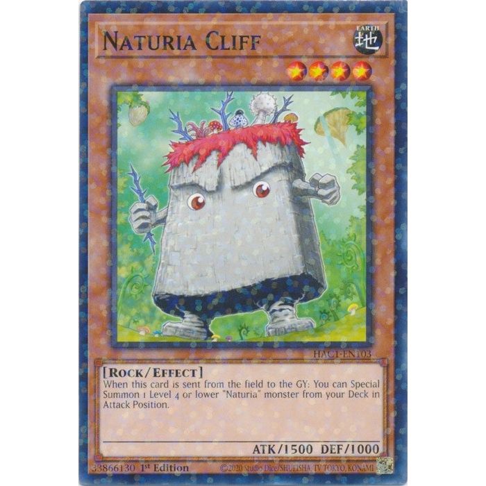 Image for Naturia Cliff (Duel Terminal) (HAC1-EN103) (HAC1) - YuGiOh