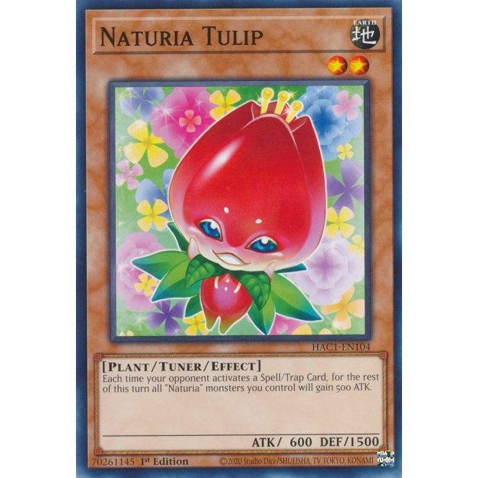 Image for Naturia Tulip (HAC1-EN104) (HAC1) - YuGiOh