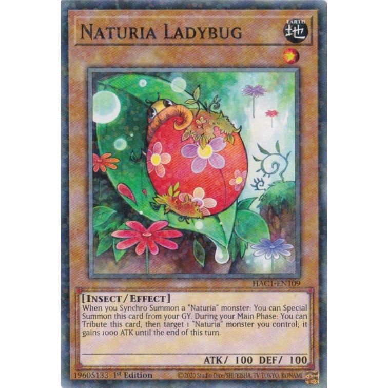 Image for Naturia Ladybug (Duel Terminal) (HAC1-EN109) (HAC1) - YuGiOh