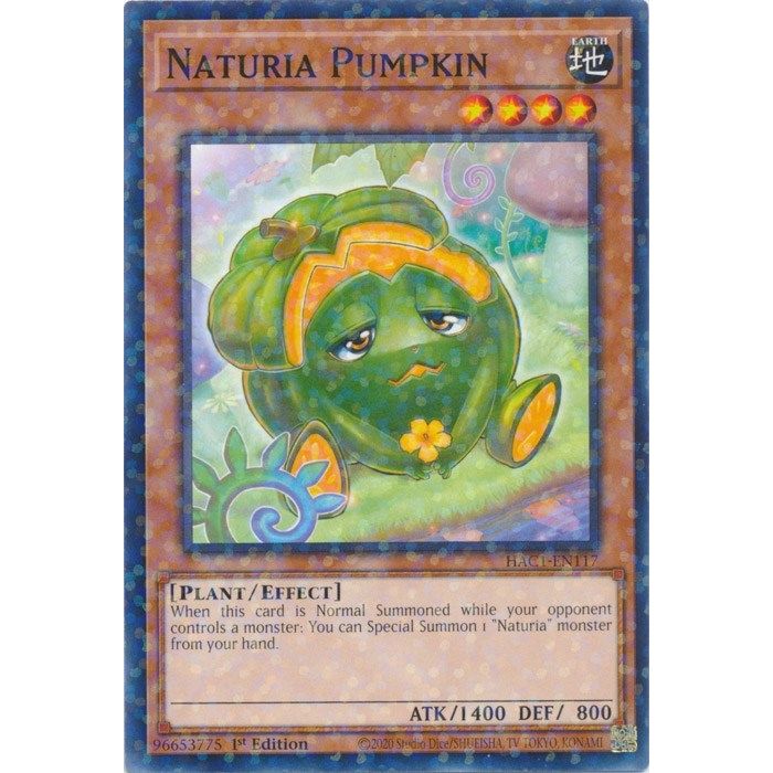 Image for Naturia Pumpkin (Duel Terminal) (HAC1-EN117) (HAC1) - YuGiOh