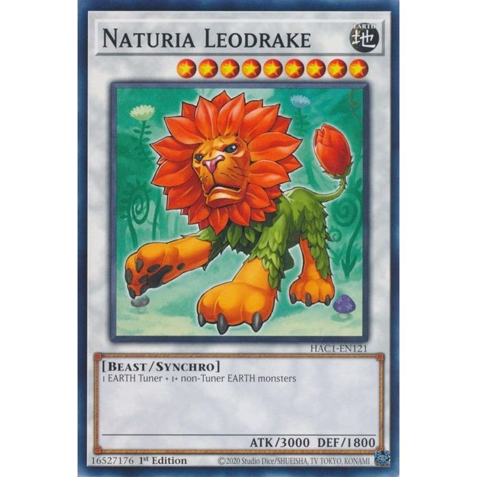 Image for Naturia Leodrake (HAC1-EN121) (HAC1) - YuGiOh
