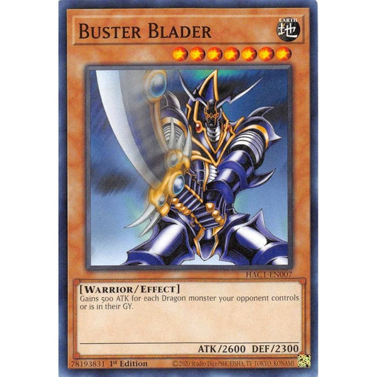 Image for Buster Blader (HAC1-EN007) (HAC1) - YuGiOh