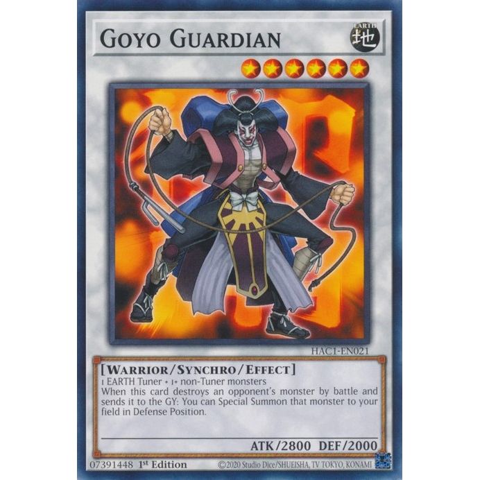 Image for Goyo Guardian (HAC1-EN021) (HAC1) - YuGiOh