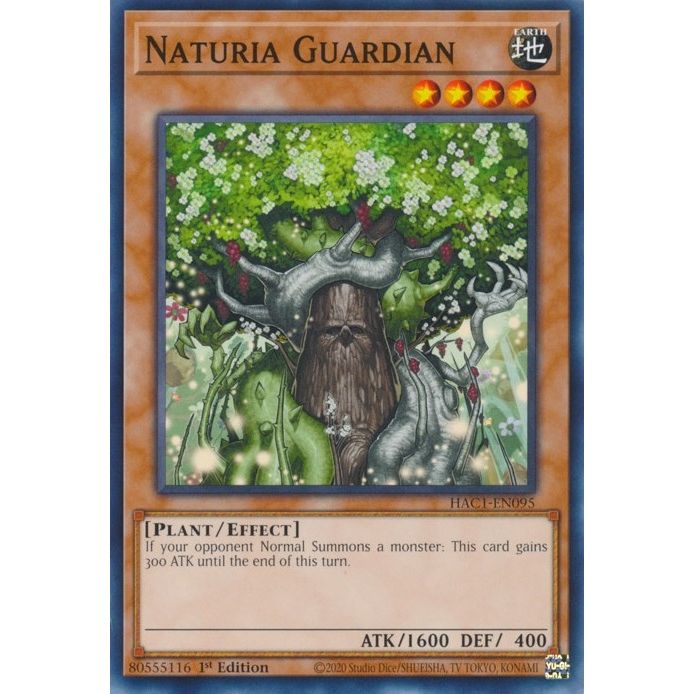 Image for Naturia Guardian (HAC1-EN095) (HAC1) - YuGiOh