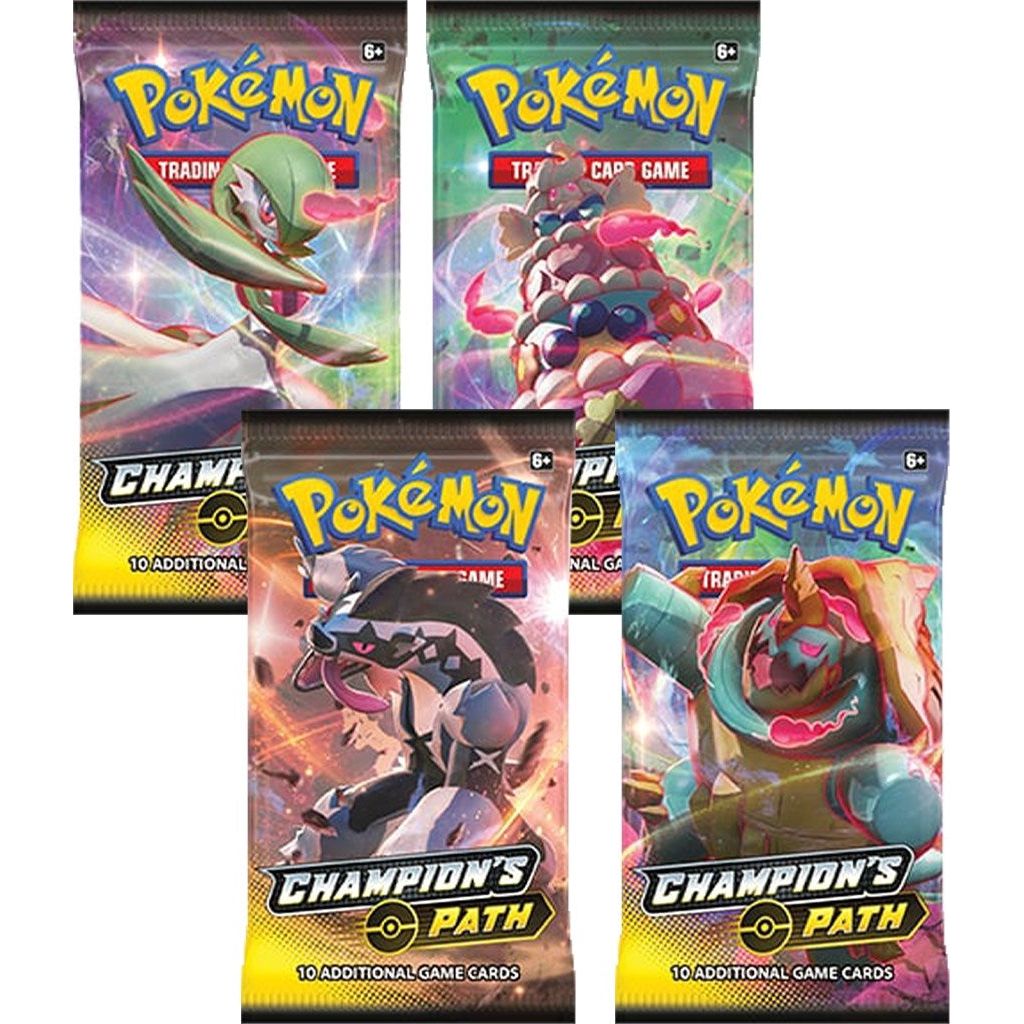 Image for Champion's Path Booster Pack Art Bundle [Set of 4] - Pokemon