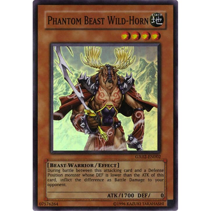 Image for Phantom Beast Wild-Horn (GX02-EN002) (GX02) - YuGiOh