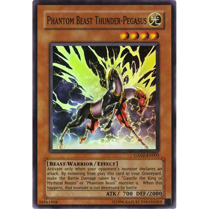 Image for Phantom Beast Thunder-Pegasus (GX02-EN003) (GX02) - YuGiOh