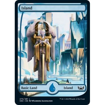 Image for Island (275) (275) (SNC) - Magic: The Gathering