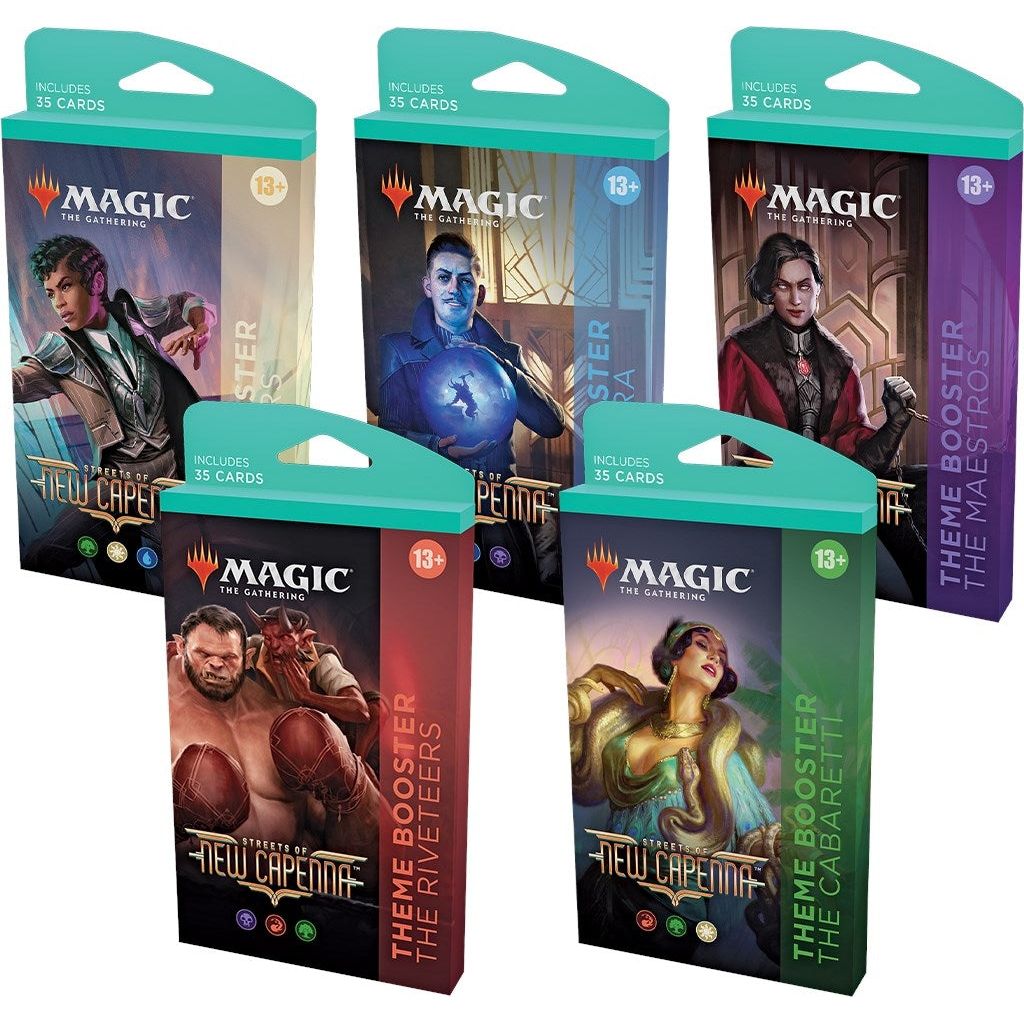 Image for Streets of New Capenna - Theme Booster [Set of 5] - Magic: The Gathering