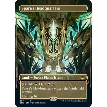 Image for Spara's Headquarters (Borderless) (293) (SNC) - Magic: The Gathering