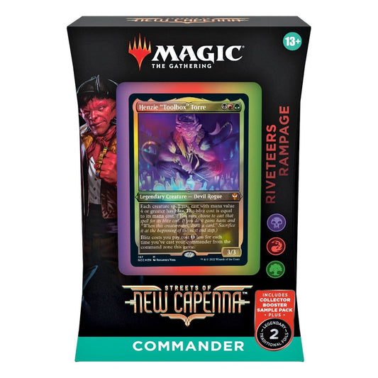 Image for Streets of New Capenna Commander Deck - Riveteers Rampage - Magic: The Gathering