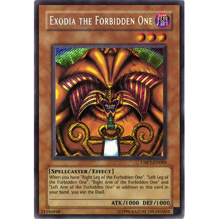 Image for Exodia the Forbidden One (UBP1-EN005) (UBP1) - YuGiOh
