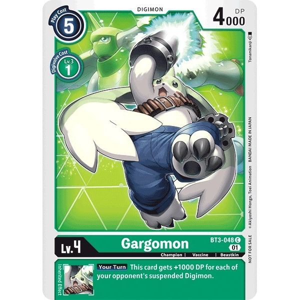 Image for Gargomon - BT3-048 (Winner Pack Next Adventure) (BT3-048 C) (BT01-03A) - Digimon Card Game